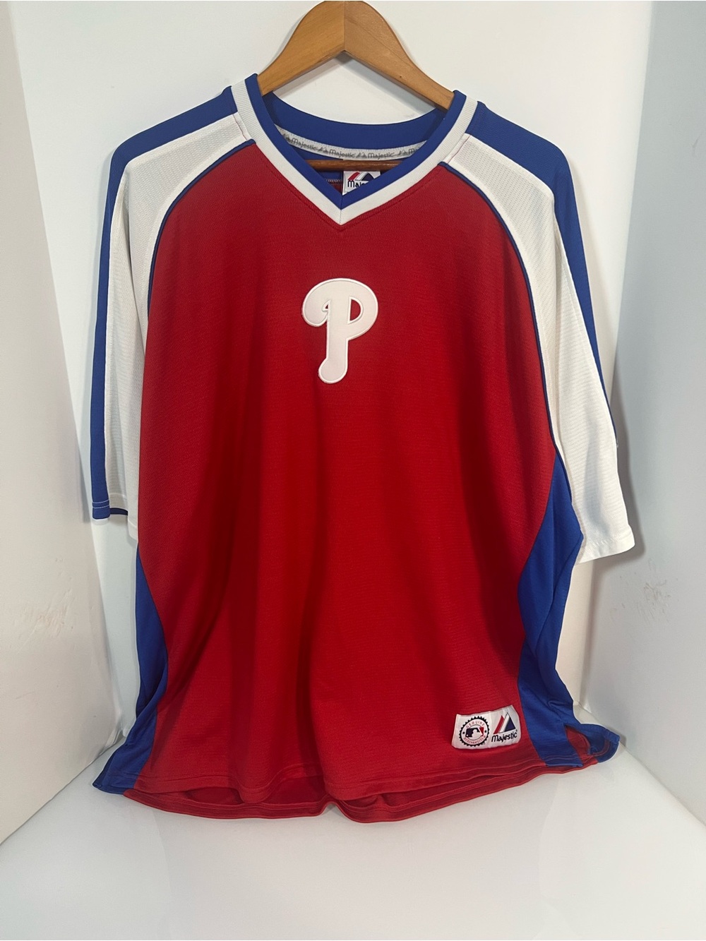 2013 Majestic Philadelphia Phillies practice jersey 2XL